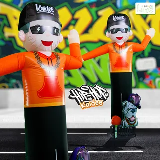 ตุ๊กตาโบกน้องขายดี Hiphop Gangster