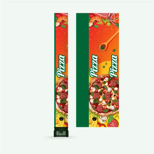 ท่อผ้า Twotone Pizza