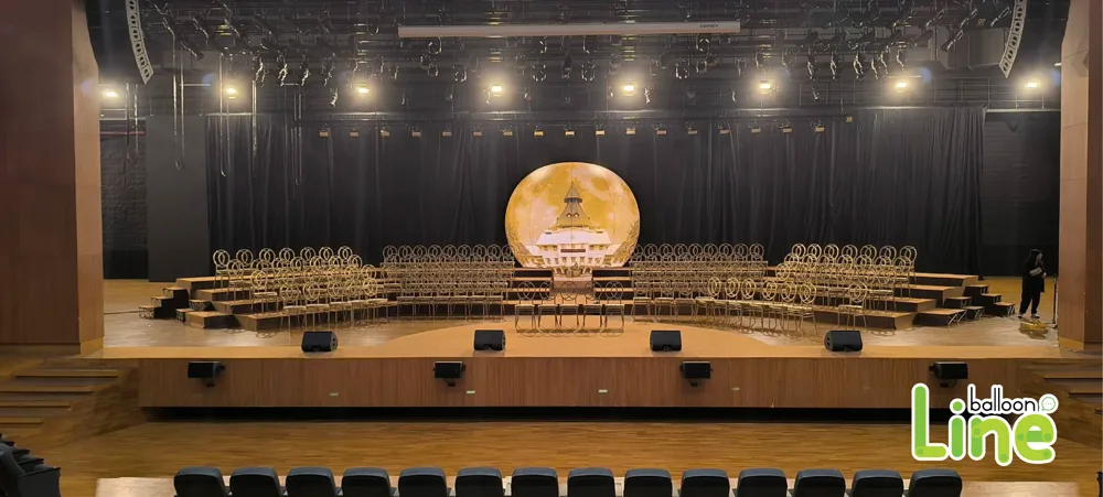 บอลลูนวางพื้น ผลงานลูกค้าจริง 5