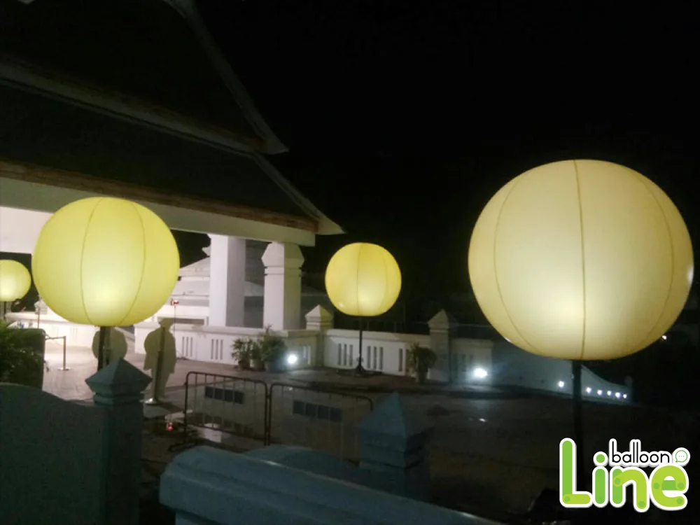 บอลลูนเรืองแสง ผลงานลูกค้าจริง 4