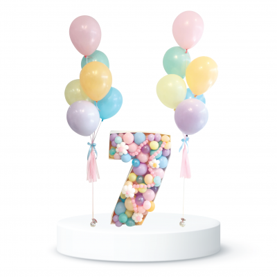 Anniversary balloon set